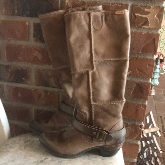 PIKOLINOS Shoes - Pikolinos rotterdam harness patchwork boots Sz 39